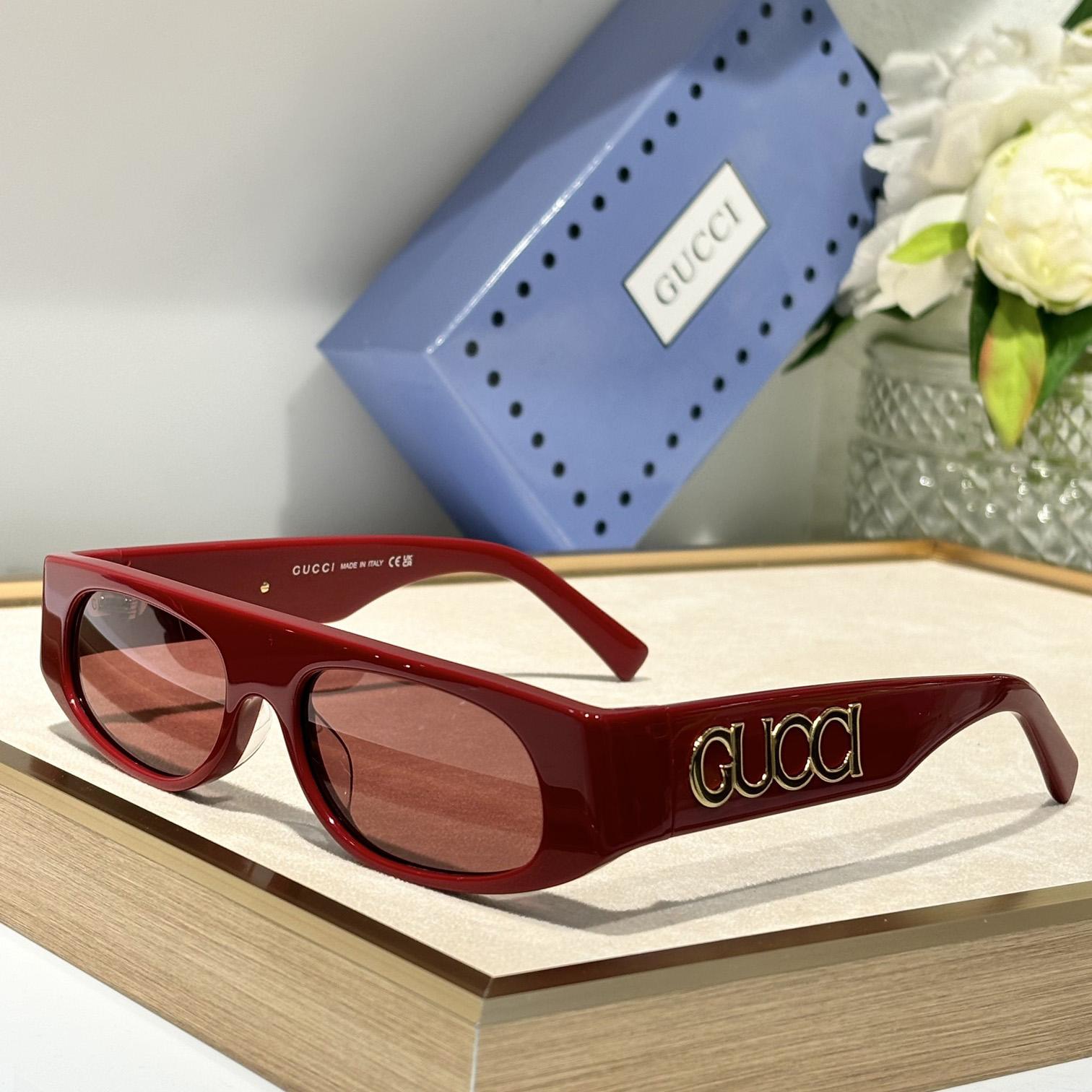 Gucci Geometric Shaped Frame Sunglasses   GG1771S - PerfectKickZ