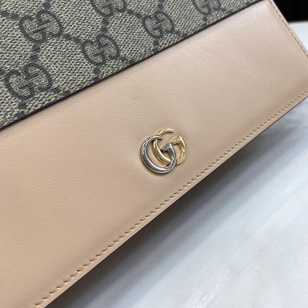 Gucci GG Marmont Chain Wallet - PerfectKickZ