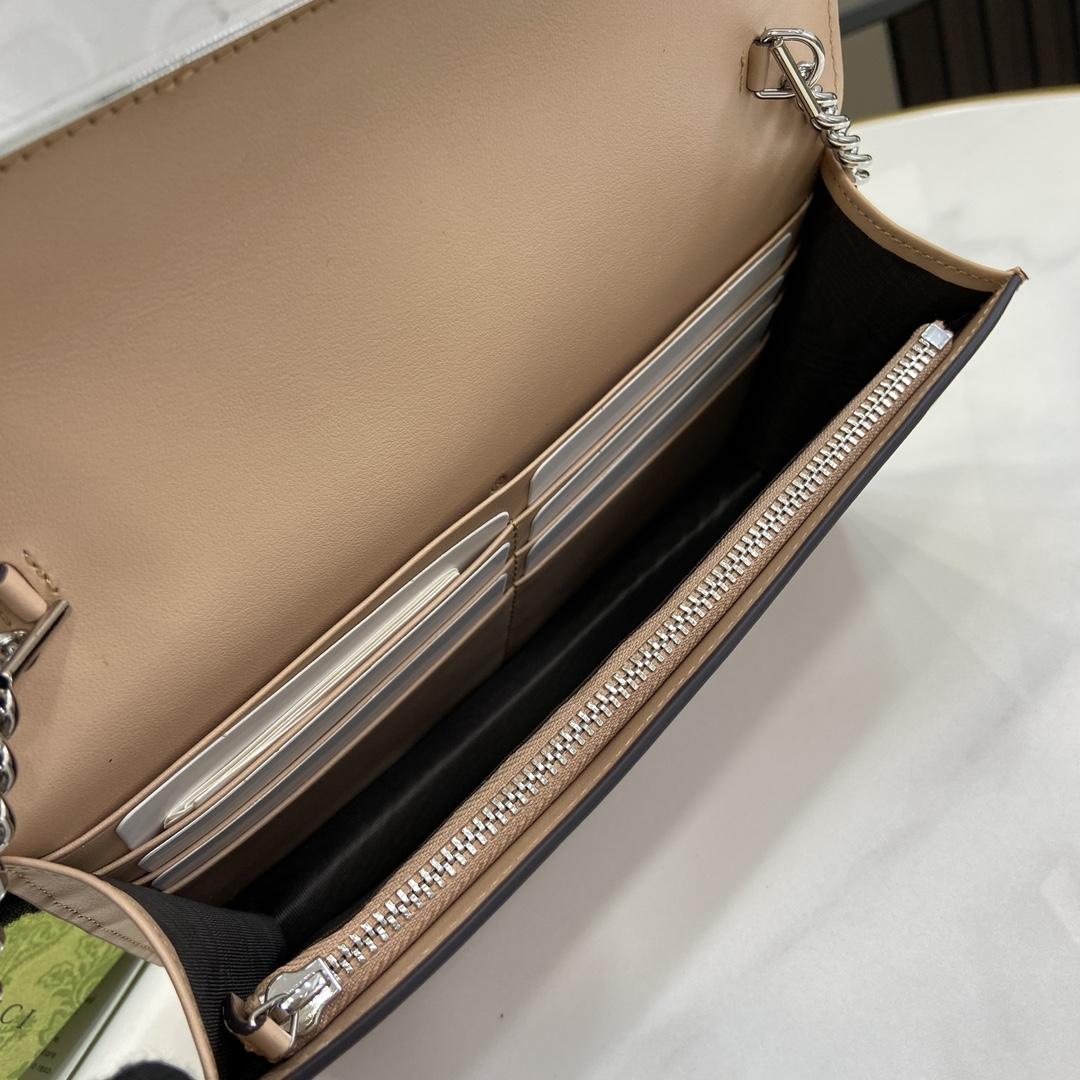 Gucci GG Marmont Chain Wallet - PerfectKickZ