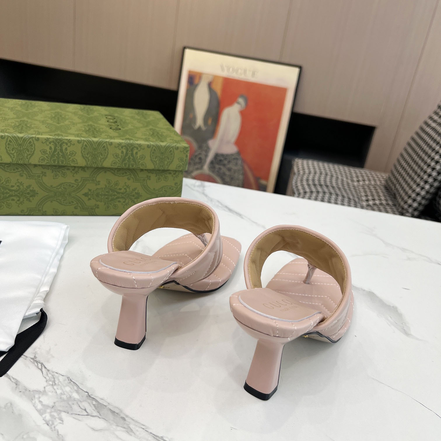 Gucci Women's Double G thong sandal - PerfectKickZ