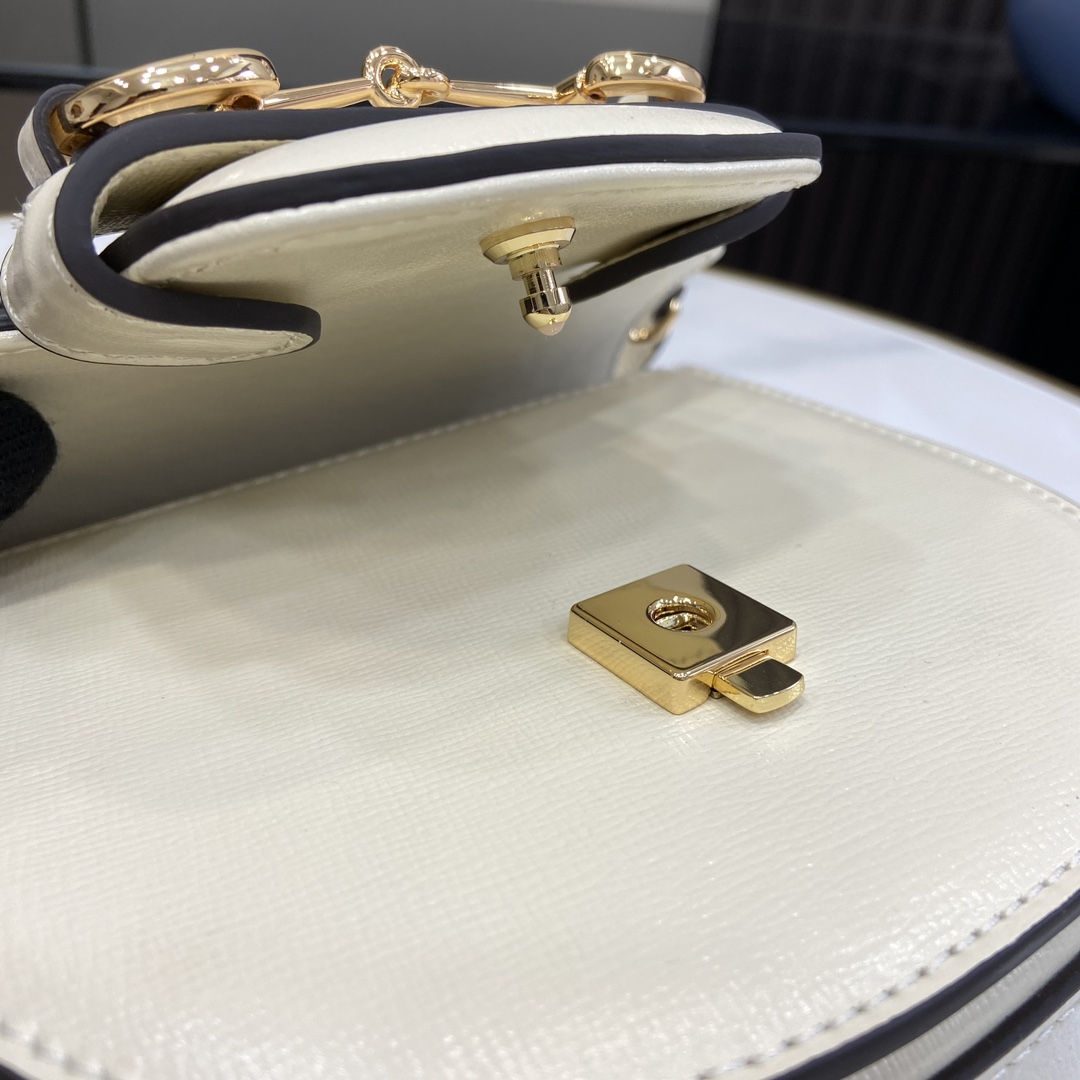 Gucci  Horsebit 1955 Mini Top Handle Bag - PerfectKickZ
