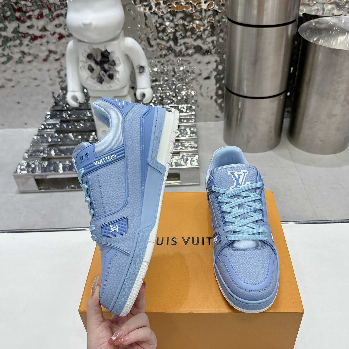 Louis Vuitton LV Trainer Sneaker    - PerfectKickZ