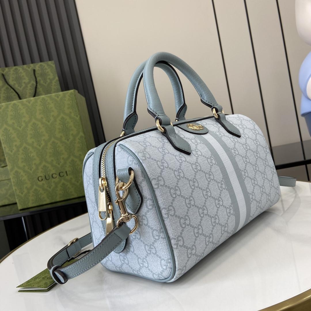 Gucci Ophidia GG Small Top Handle Bag - PerfectKickZ