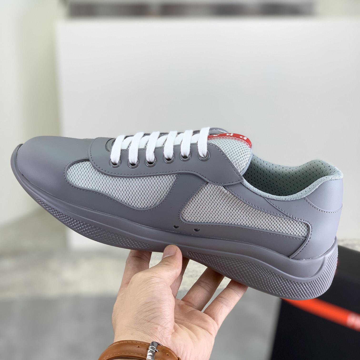 Prada America's Cup Soft Rubber And Bike Fabric Sneakers - PerfectKickZ