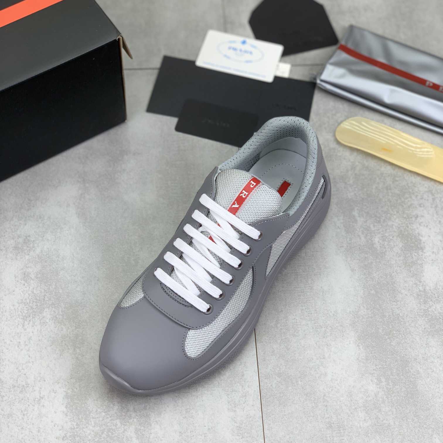 Prada America's Cup Soft Rubber And Bike Fabric Sneakers - PerfectKickZ