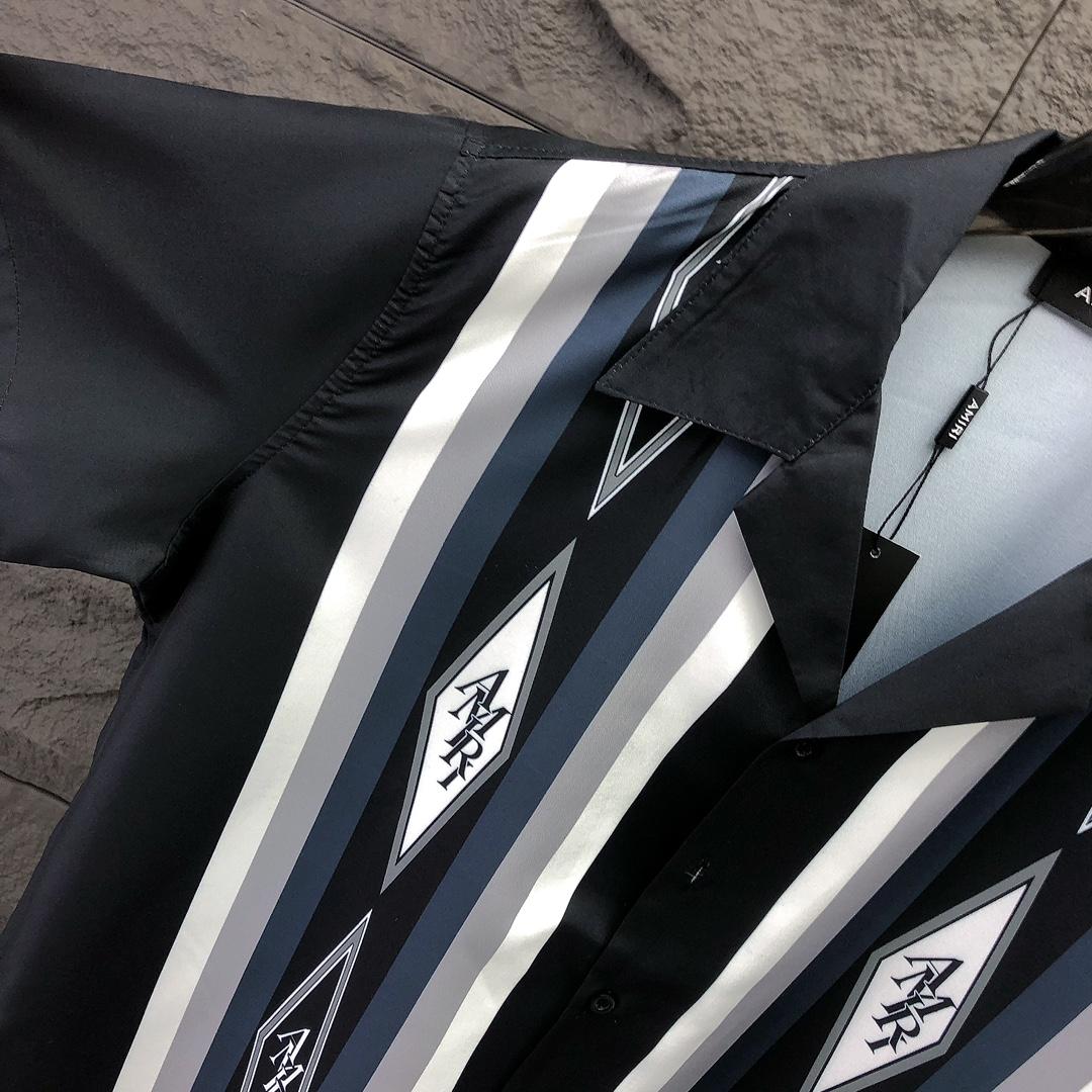 Amiri Diamond Bowling Shirt - PerfectKickZ