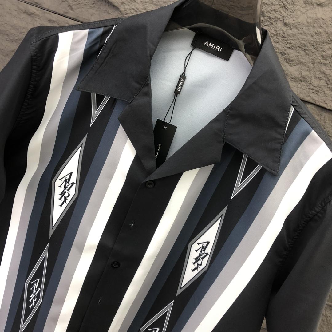 Amiri Diamond Bowling Shirt - PerfectKickZ