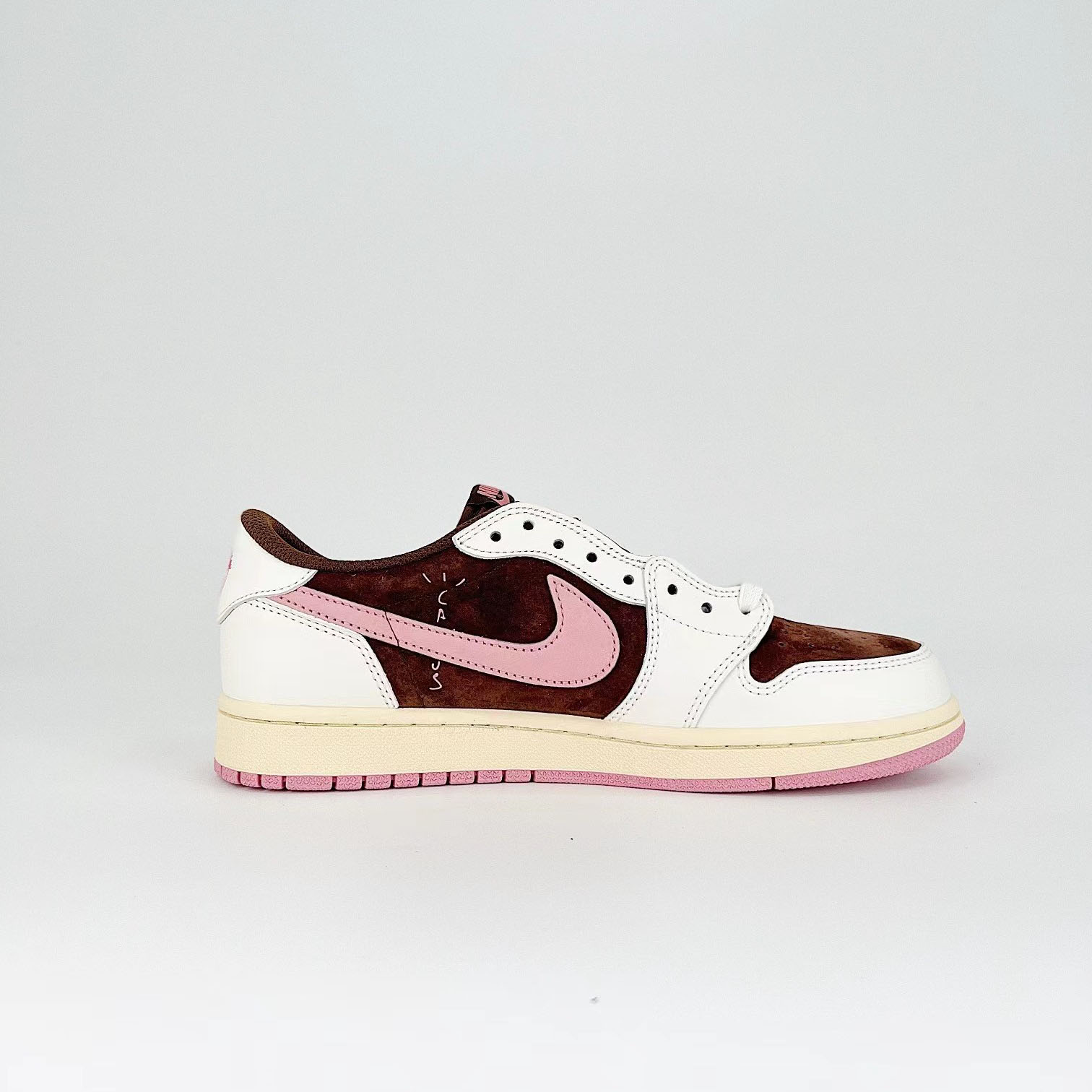 Travis Scott x Air Jordan 1 Low  Sneaker   DZ4137-206 - PerfectKickZ