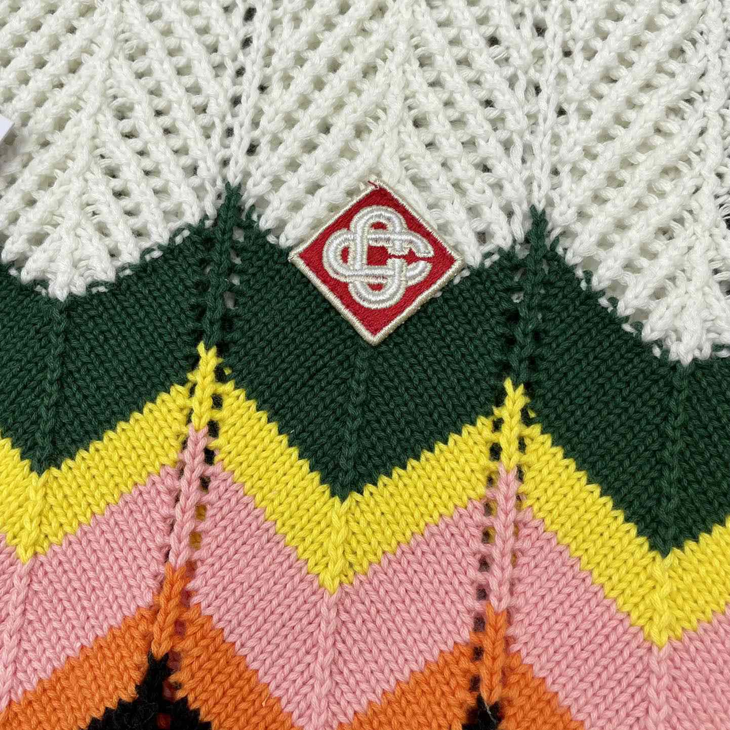 Casablanca Chevron Lace Vest   D0047 - PerfectKickZ