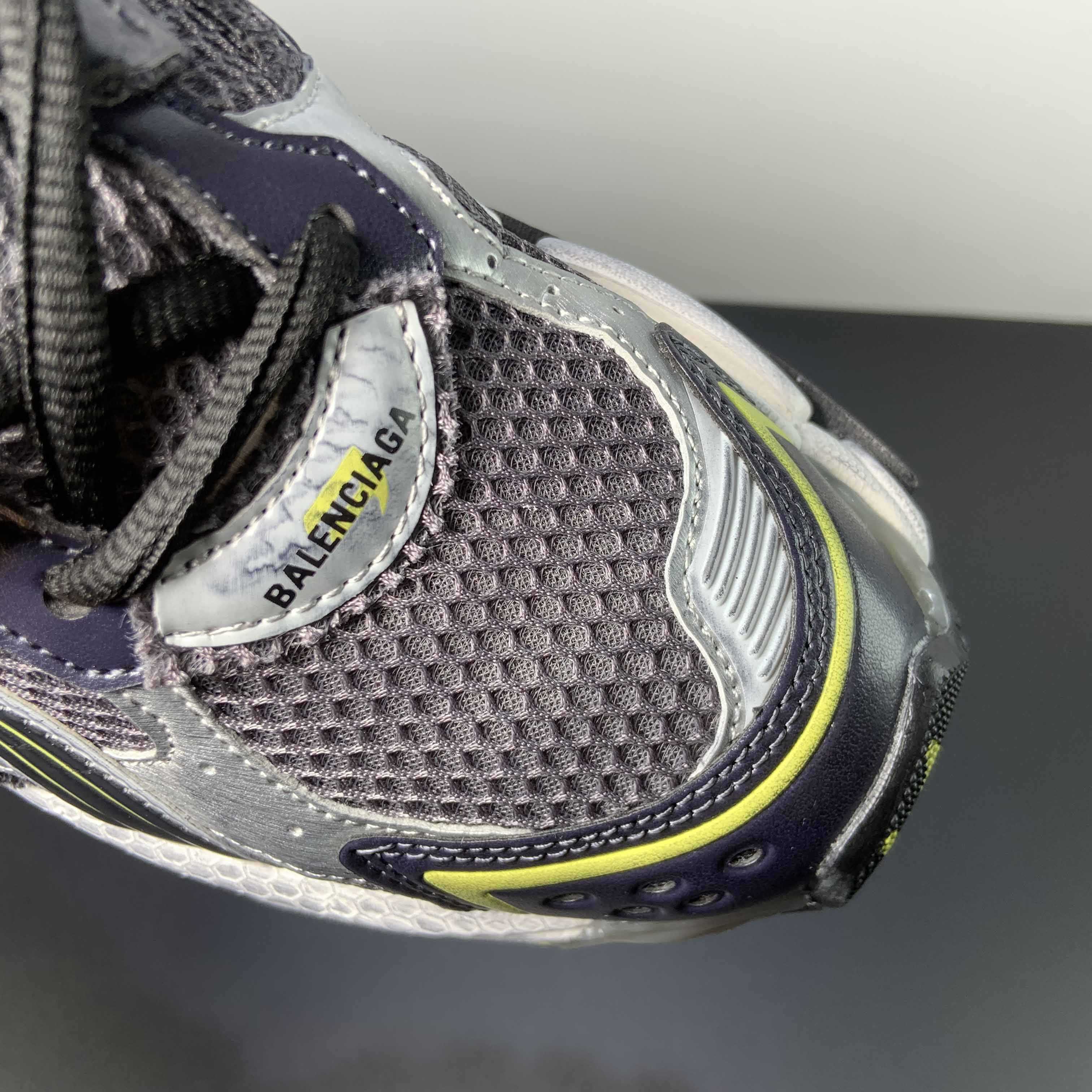 Balenciaga Runner Sneaker In Grey/Yellow And White - PerfectKickZ