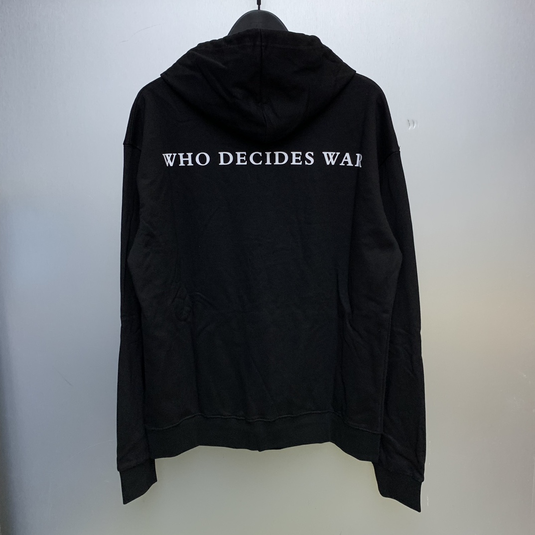 Who Decides War Stained Glass Hoodie - PerfectKickZ