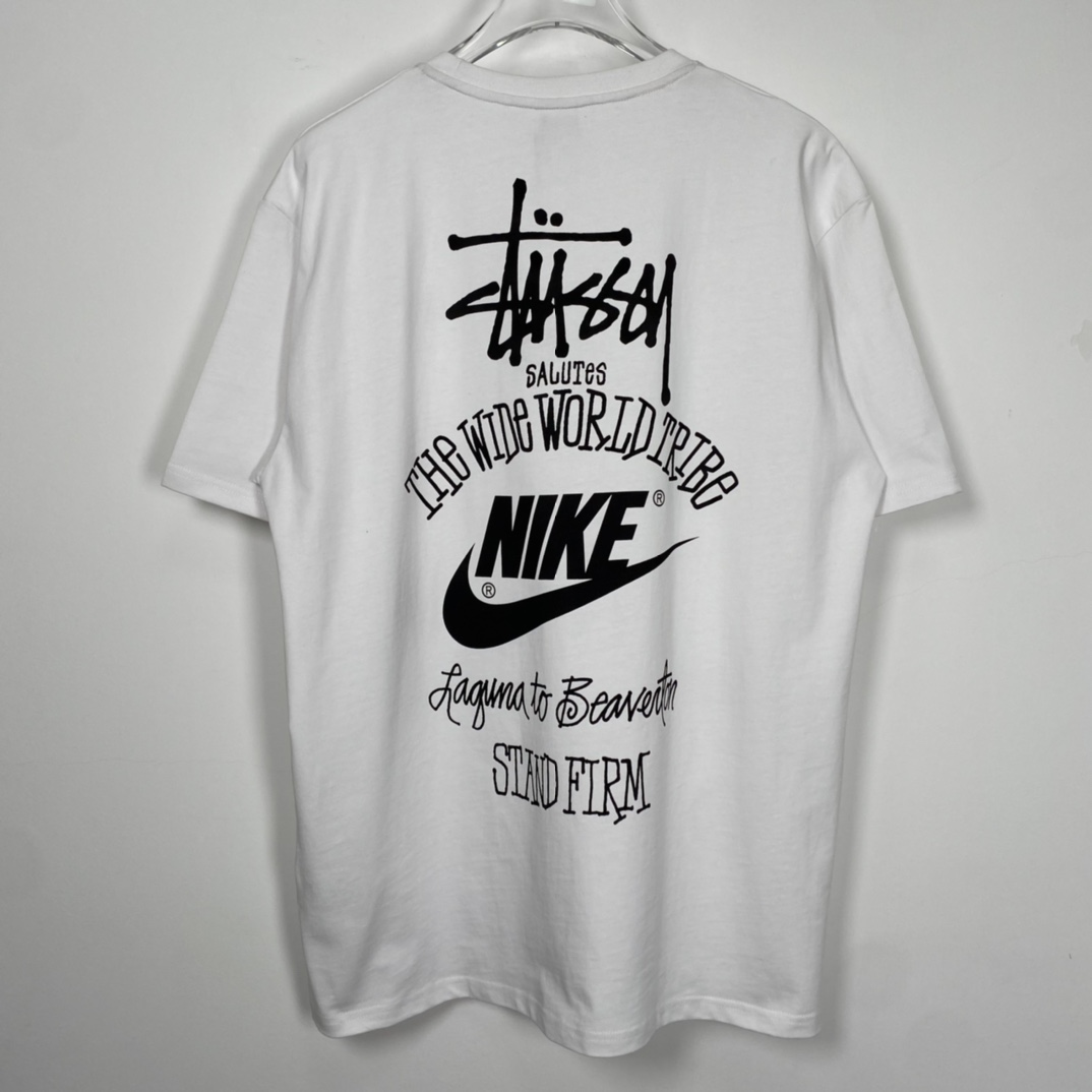 Nike x Stussy The Wide World Tribe T-Shirt - PerfectKickZ