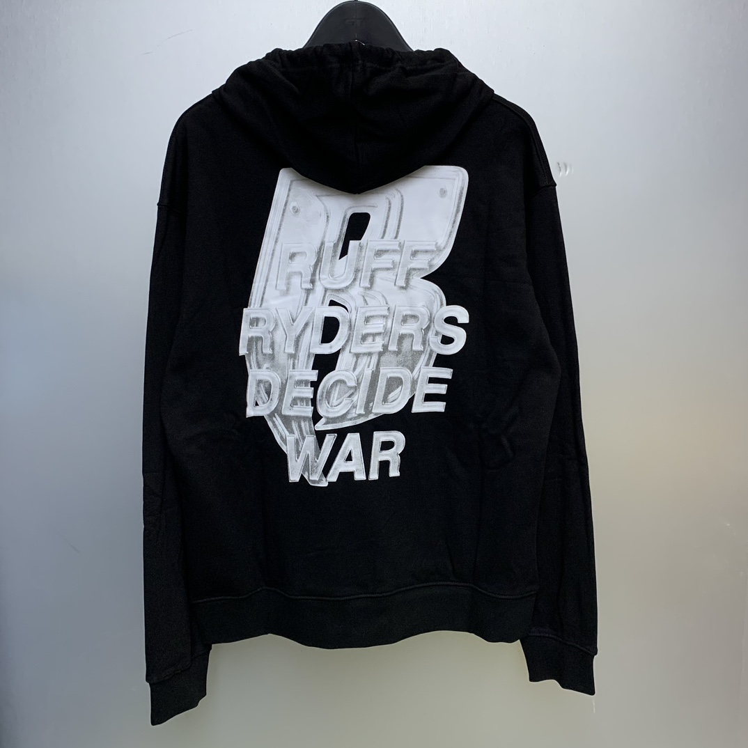 Who Decides War Ruff Ryder Hooded Sweatshirt - PerfectKickZ