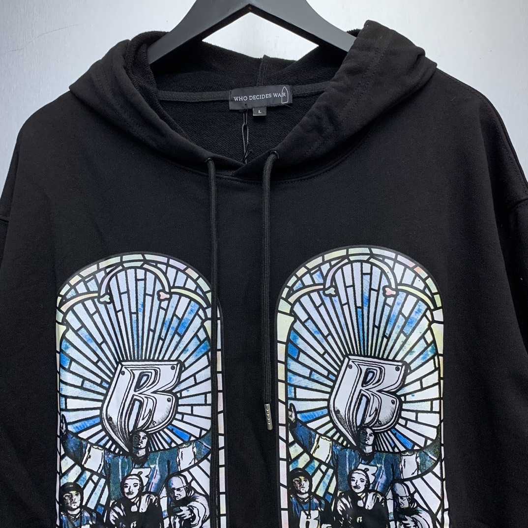 Who Decides War Ruff Ryder Hooded Sweatshirt - PerfectKickZ