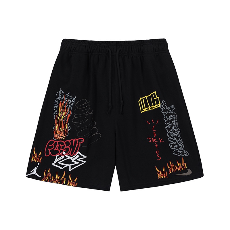 Travis Scott Cactus Jack x Air Jordan Shorts - PerfectKickZ