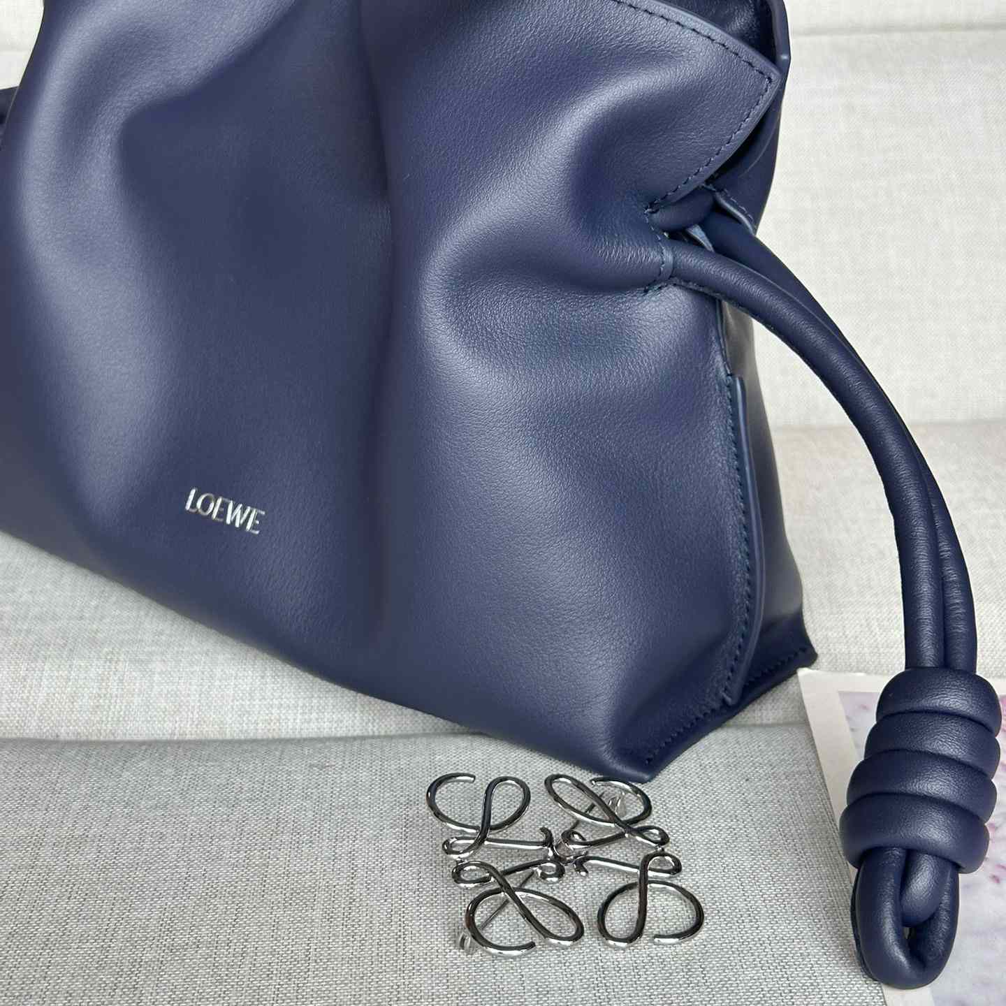 Loewe Mini Flamenco Clutch In Nappa Calfskin - PerfectKickZ