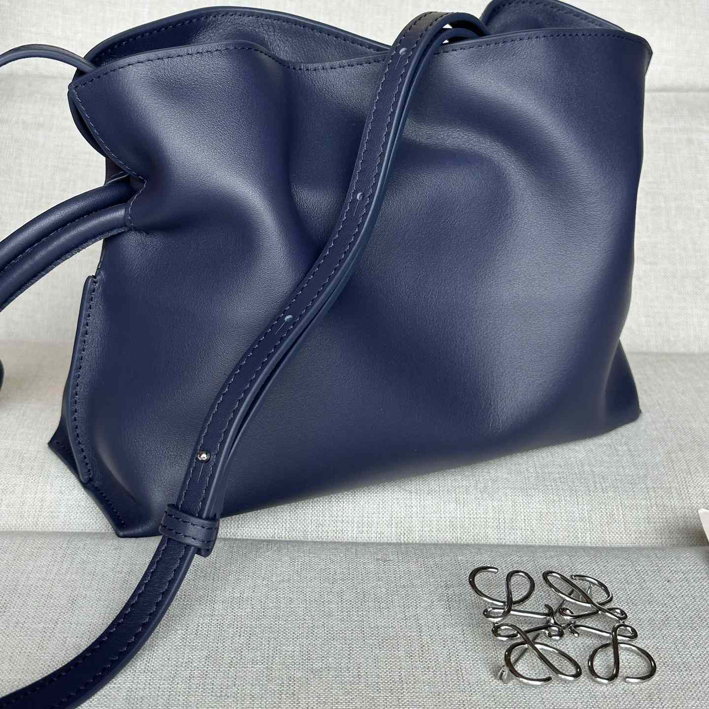 Loewe Mini Flamenco Clutch In Nappa Calfskin - PerfectKickZ