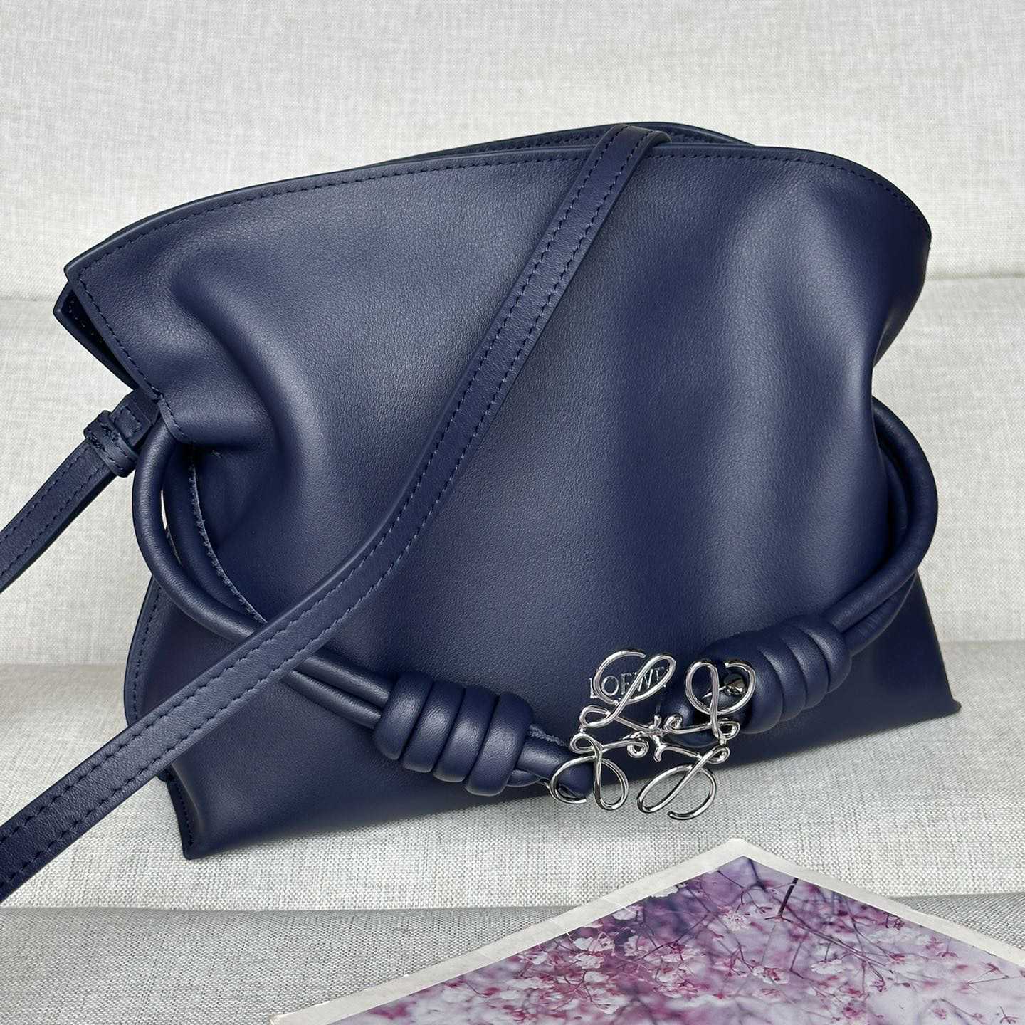 Loewe Mini Flamenco Clutch In Nappa Calfskin - PerfectKickZ