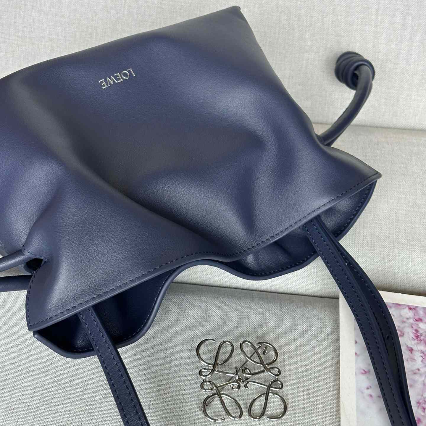 Loewe Mini Flamenco Clutch In Nappa Calfskin - PerfectKickZ
