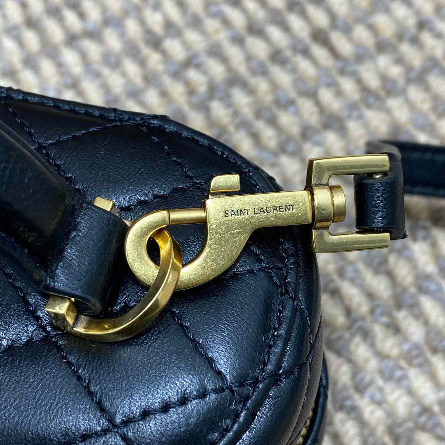 Saint Laurent Gaby Vanity Bag In Lambskin - PerfectKickZ
