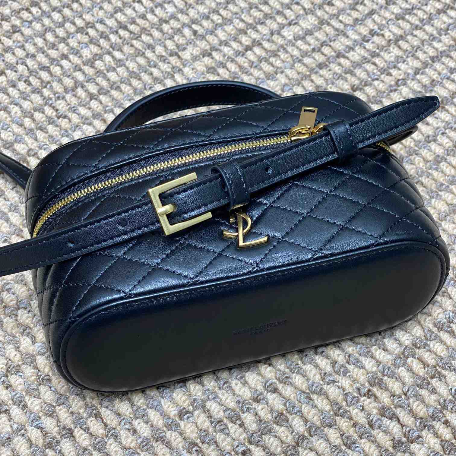 Saint Laurent Gaby Vanity Bag In Lambskin - PerfectKickZ