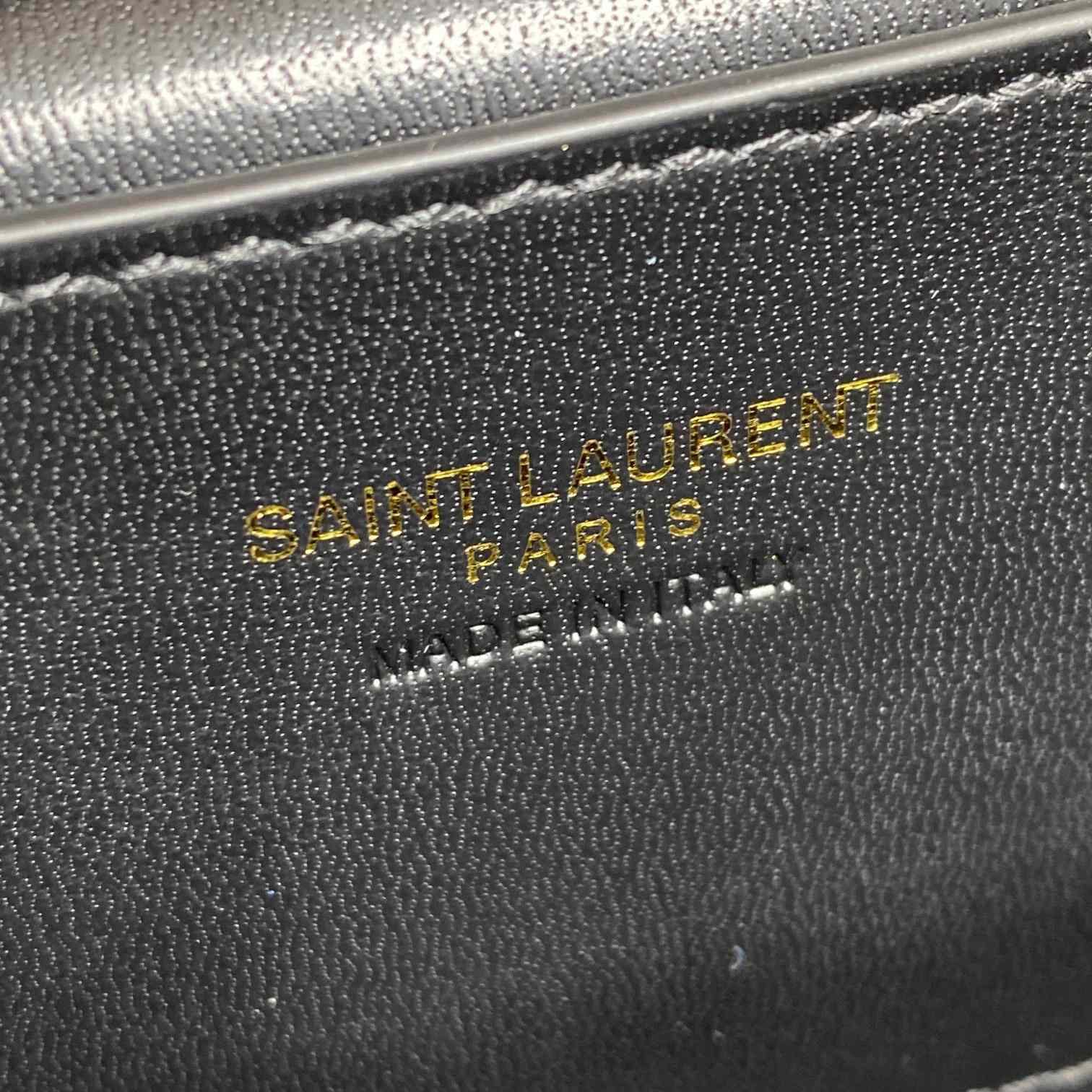 Saint Laurent Gaby Vanity Bag In Lambskin - PerfectKickZ
