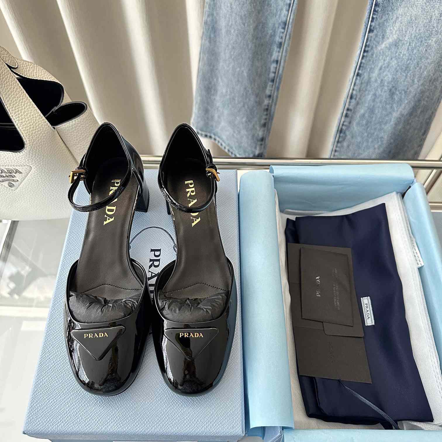 Prada Patent Leather Pumps - PerfectKickZ