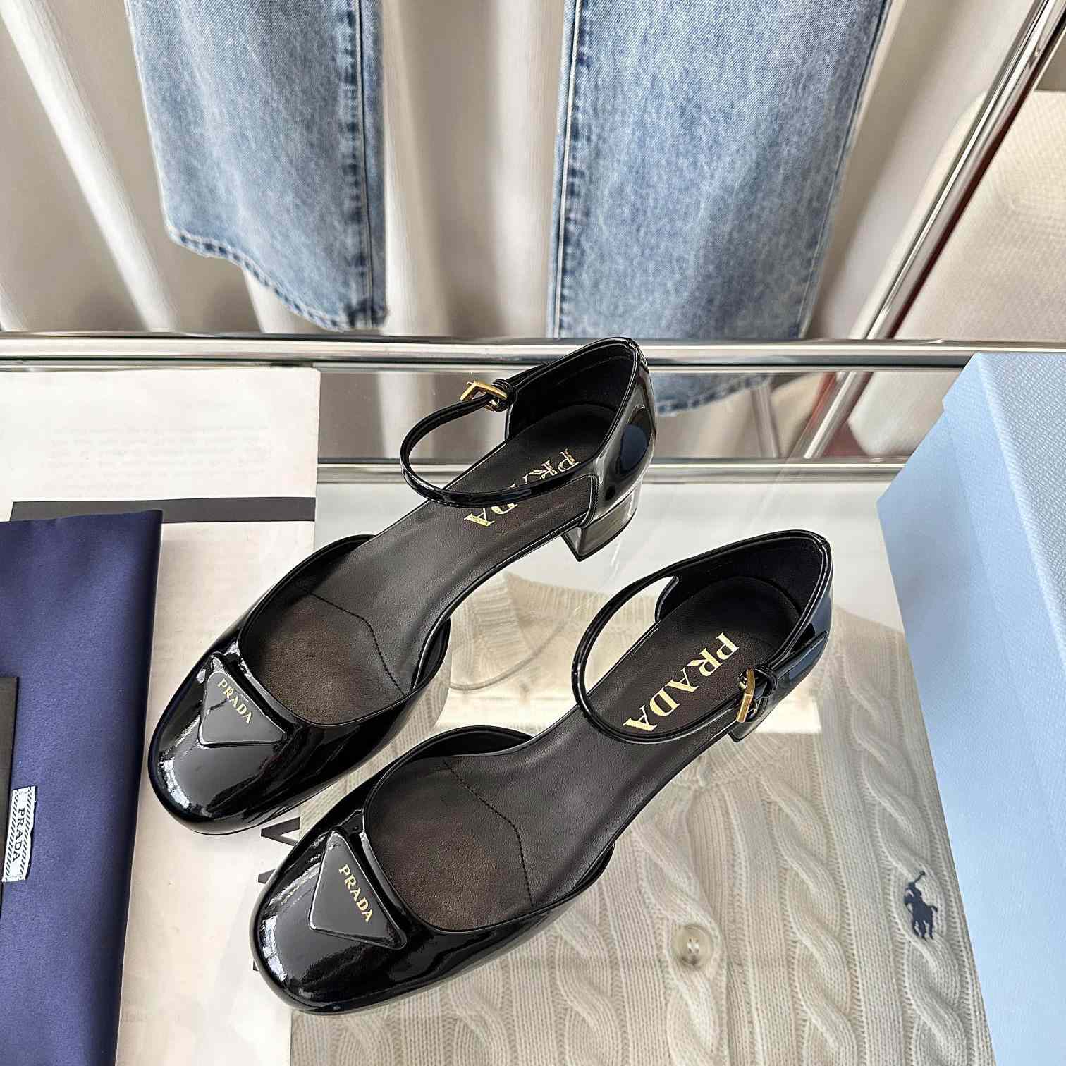 Prada Patent Leather Pumps - PerfectKickZ