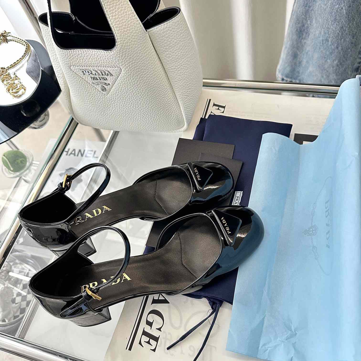Prada Patent Leather Pumps - PerfectKickZ