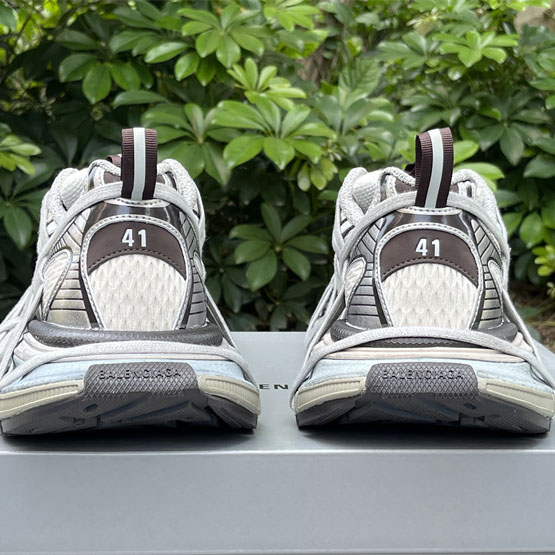 Balenciaga 3XL Extreme Lace Sneaker In Brown/ Grey And Beige - PerfectKickZ