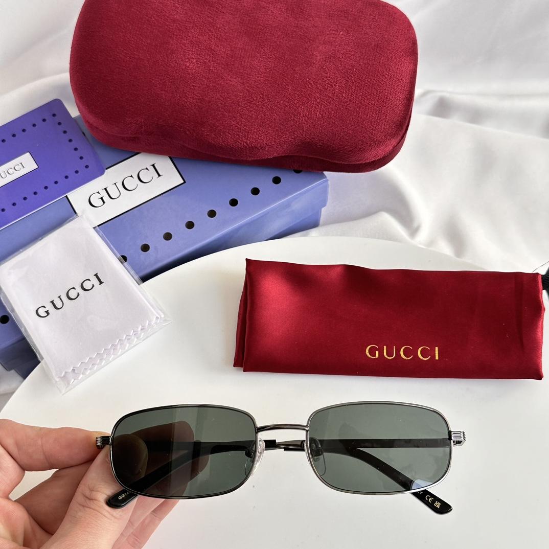 Gucci Rectangular Frame Sunglasses  GG1457S  - PerfectKickZ