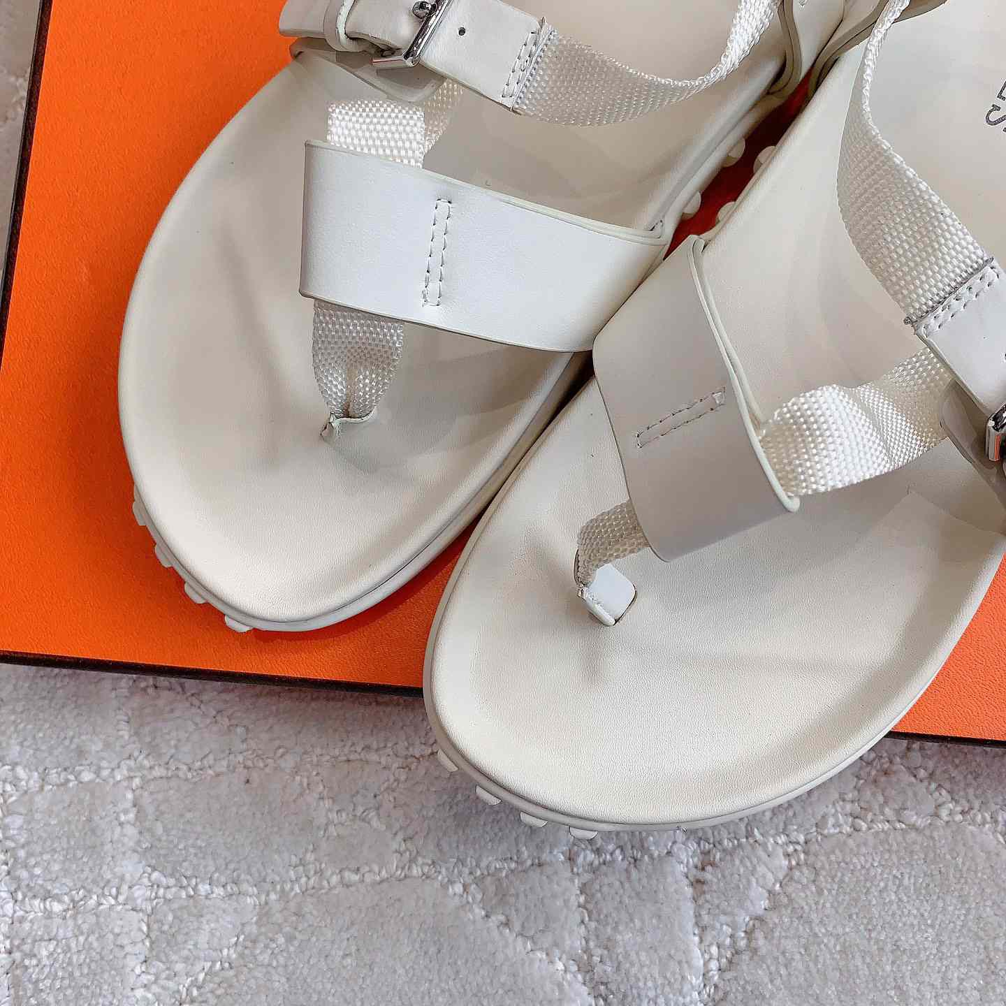 Hermes Inboard Sandal - PerfectKickZ