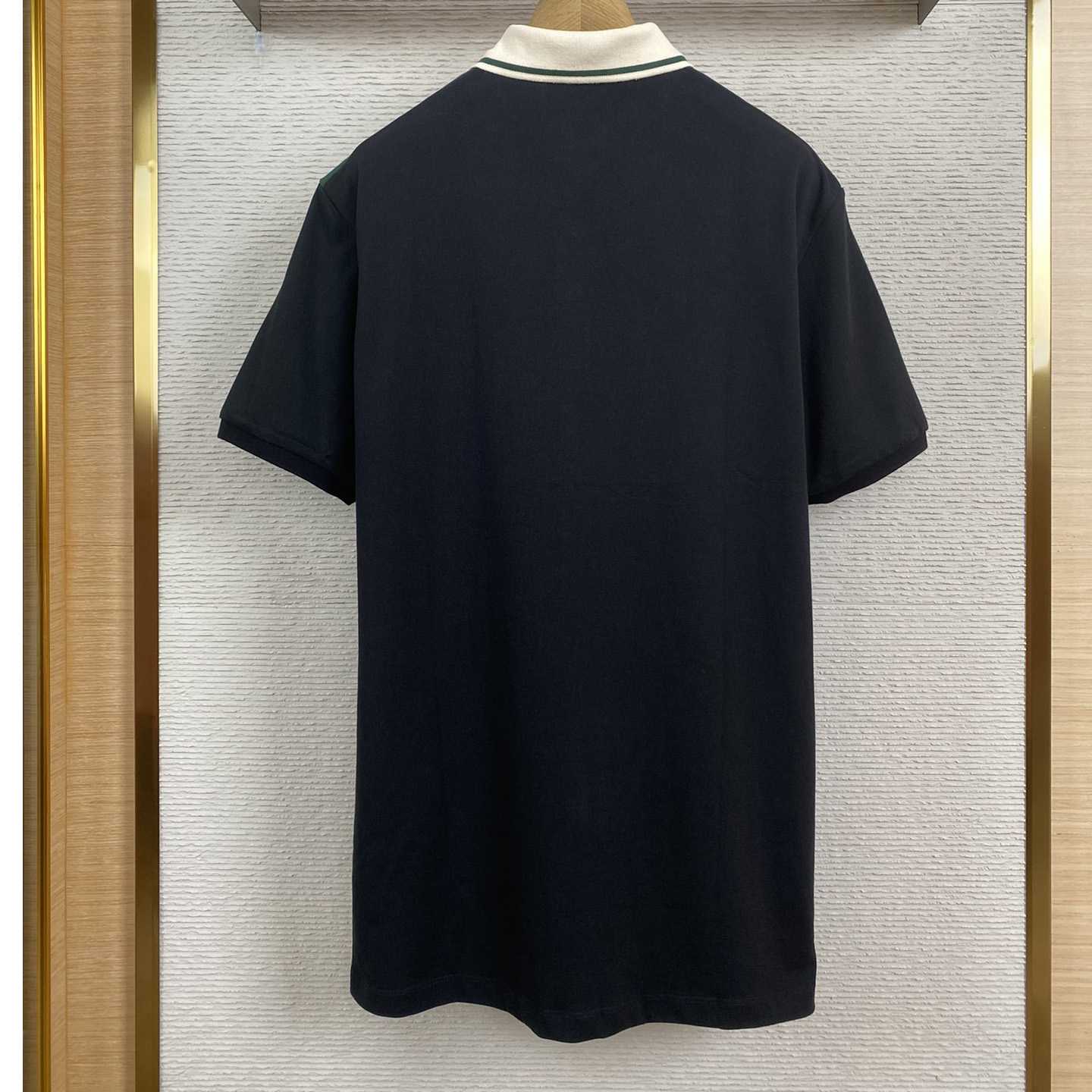 Gucci Cotton Polo With Interlocking G - PerfectKickZ