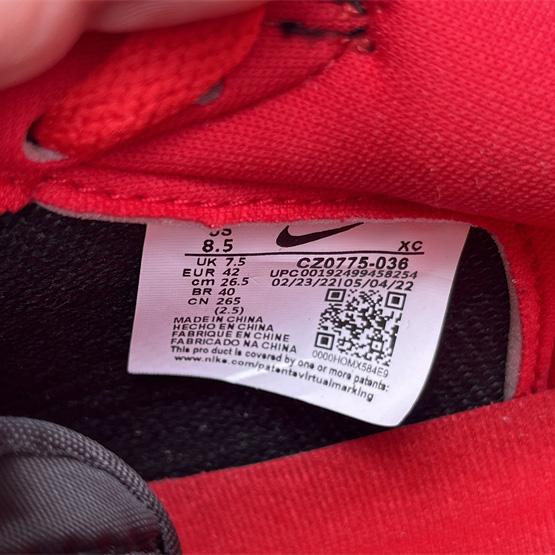 Air Jordan 1 Low  Sneaker      CZ0775-036 - PerfectKickZ