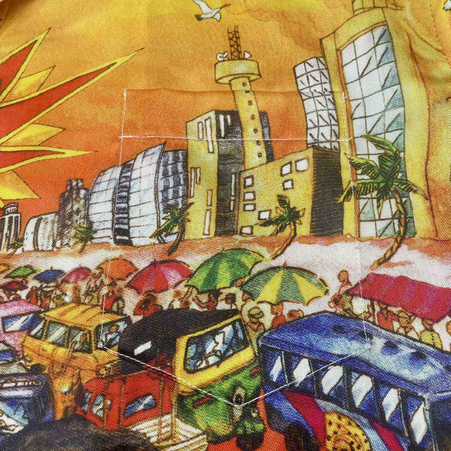 Casablanca Traffic Silk Shirt   CA3473 - PerfectKickZ