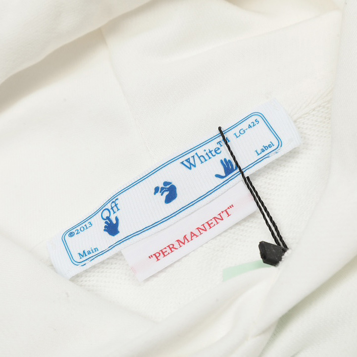 Off-White Cotton Hoodie - PerfectKickZ
