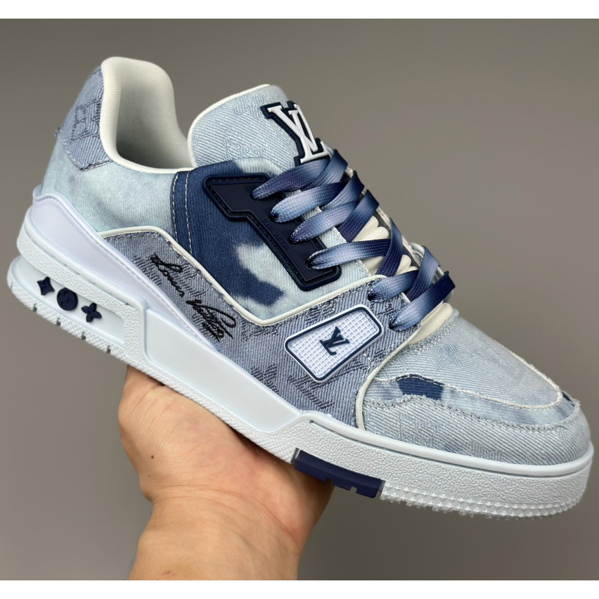 Louis Vuitton LV Trainer Sneaker   - PerfectKickZ