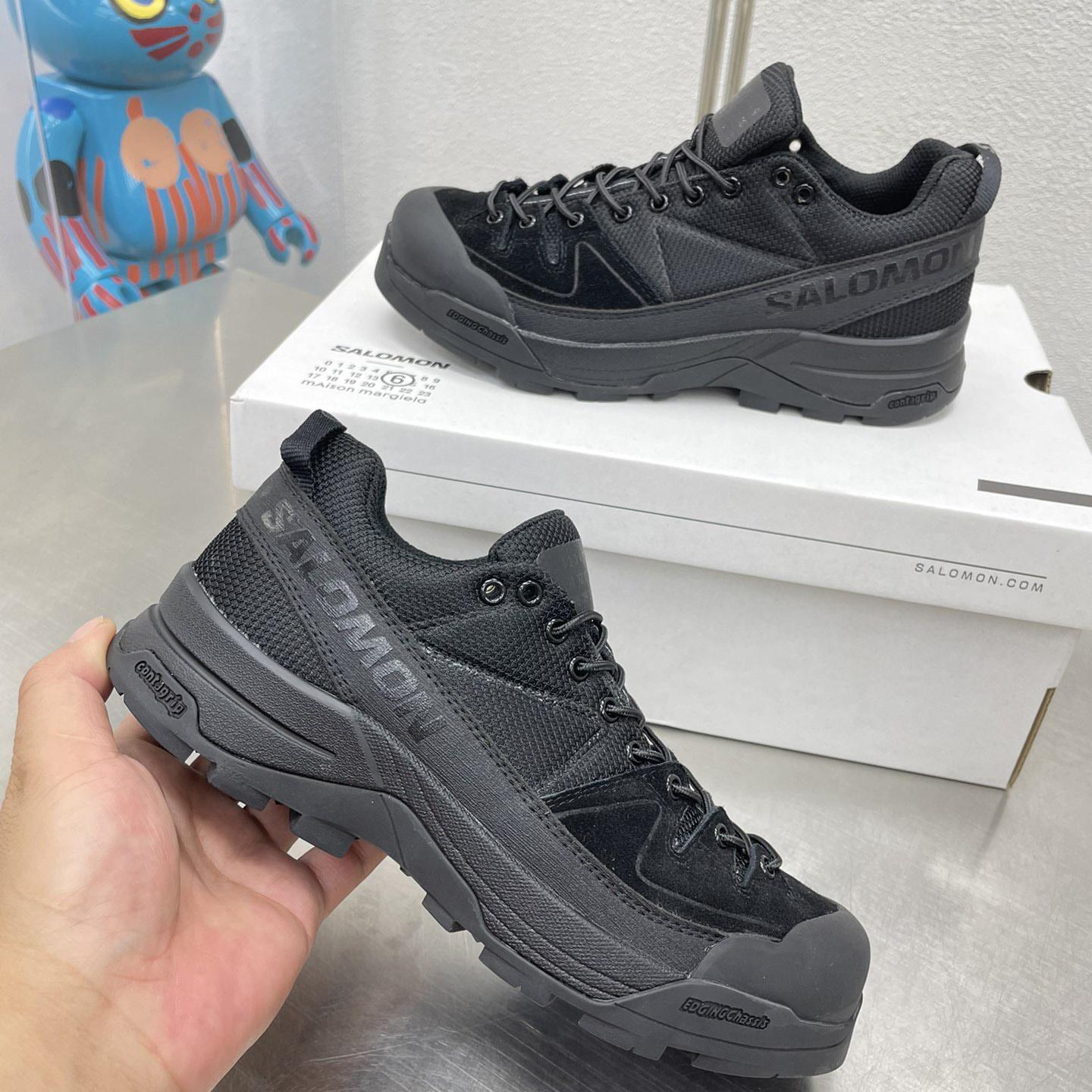 Maison Margiela Black Salomon Edition X-Alpages Sneakers - PerfectKickZ