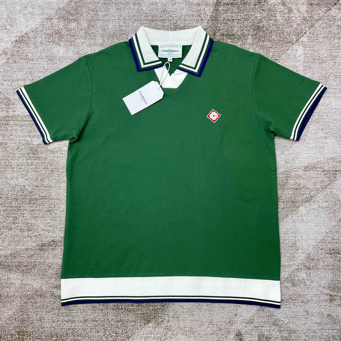 Casablanca Polo Shirt   c857 - PerfectKickZ
