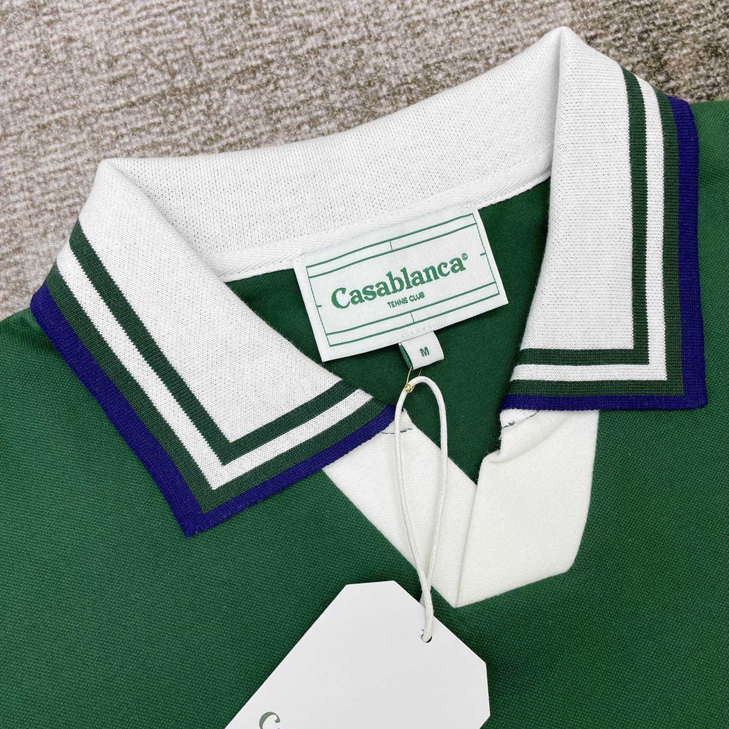 Casablanca Polo Shirt   c857 - PerfectKickZ
