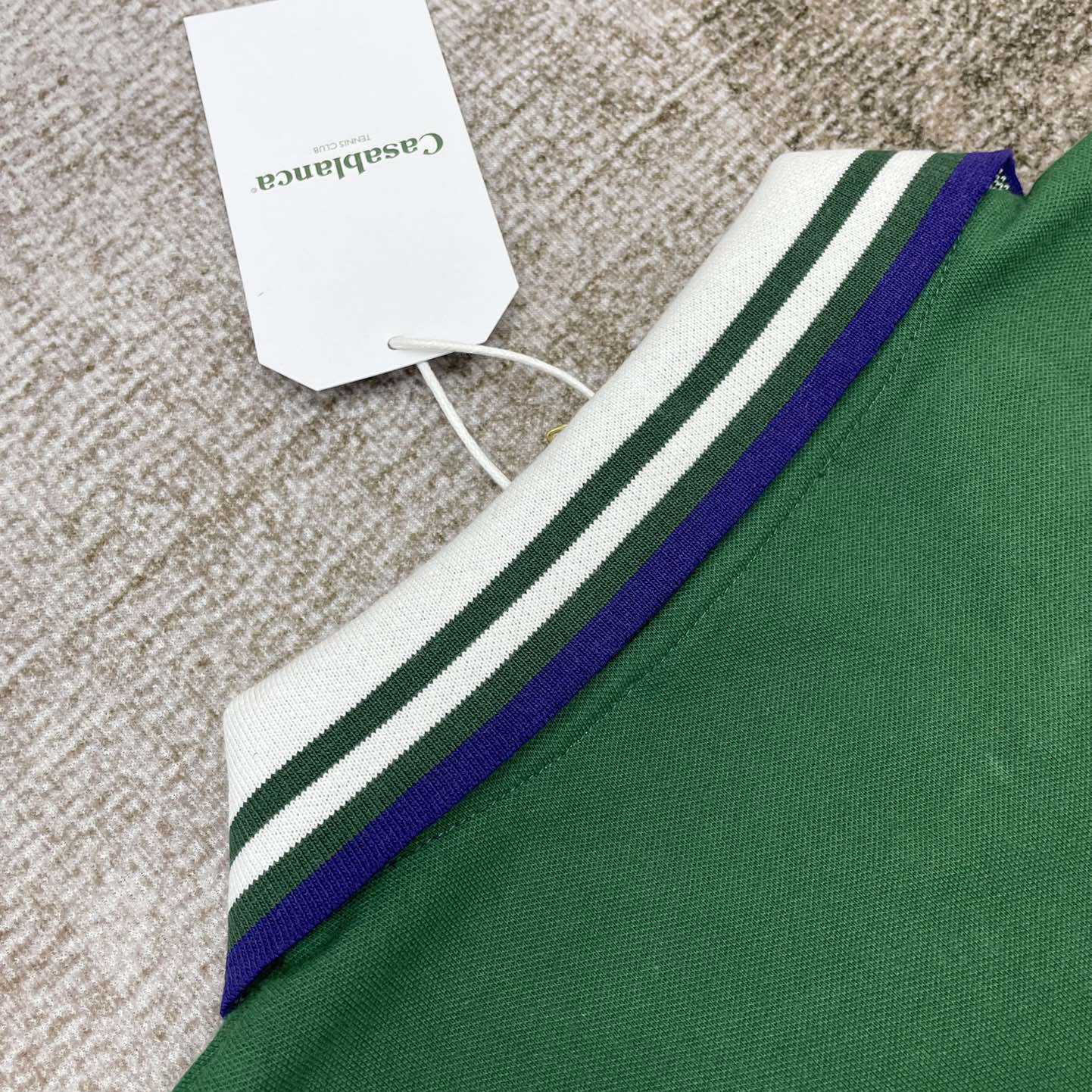 Casablanca Polo Shirt   c857 - PerfectKickZ