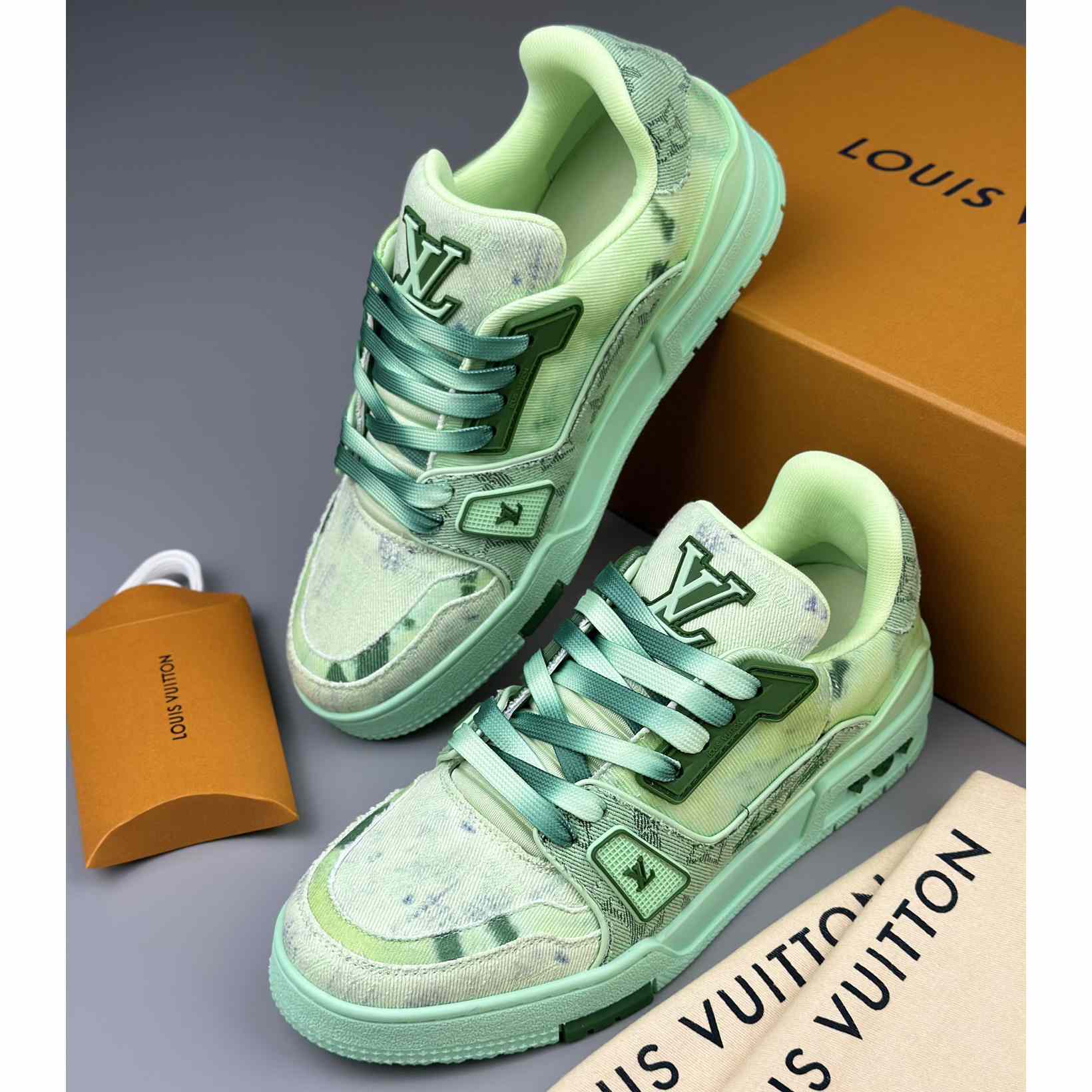 Louis Vuitton LV Trainer Sneaker   - PerfectKickZ