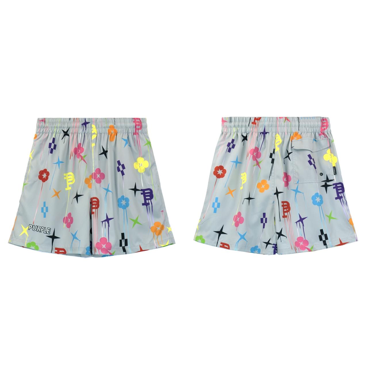 Purple-Brand All Around Short 'All Over Print' - PerfectKickZ