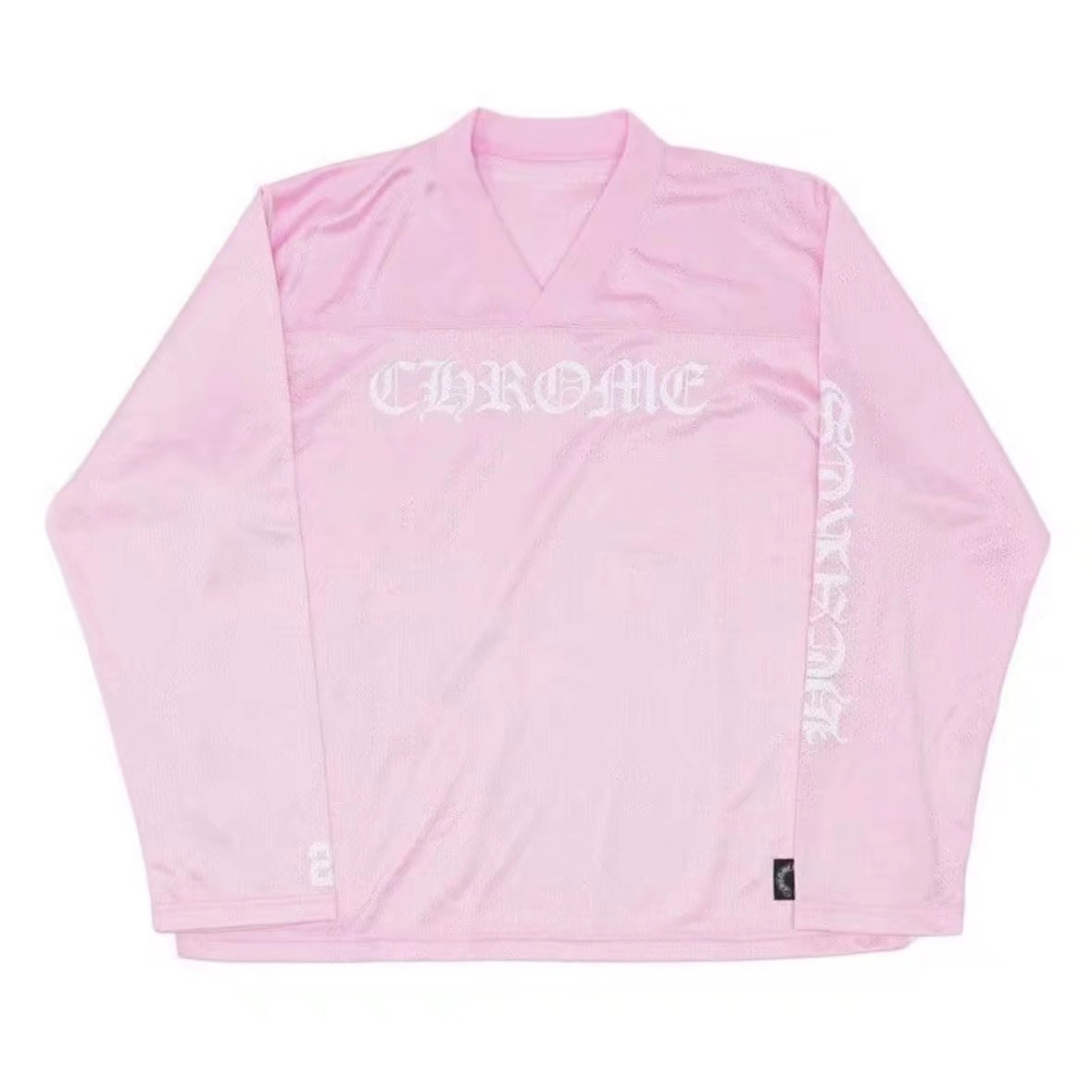 Chrome Heart Jersey Pink Long Sleeve - PerfectKickZ