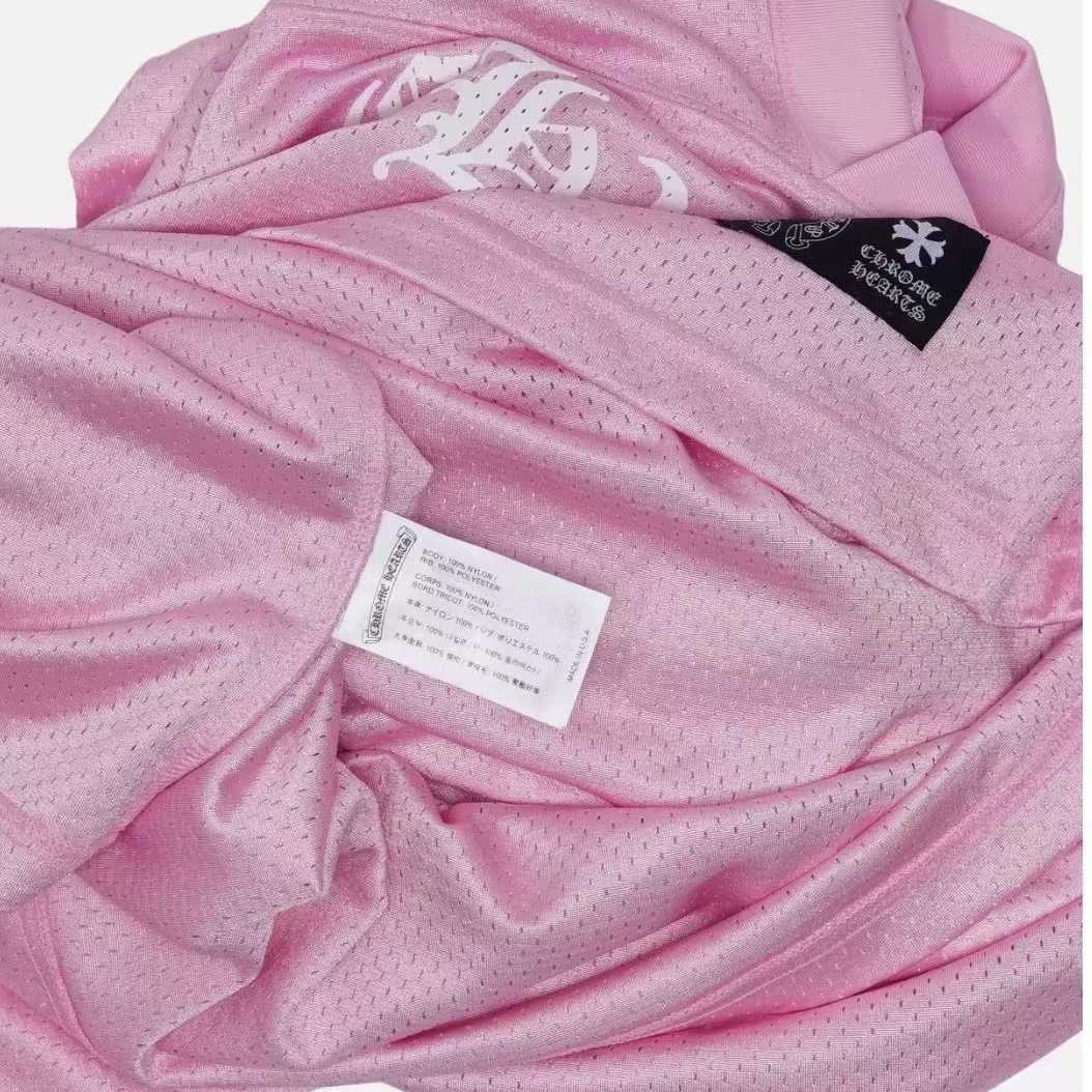 Chrome Heart Jersey Pink Long Sleeve - PerfectKickZ