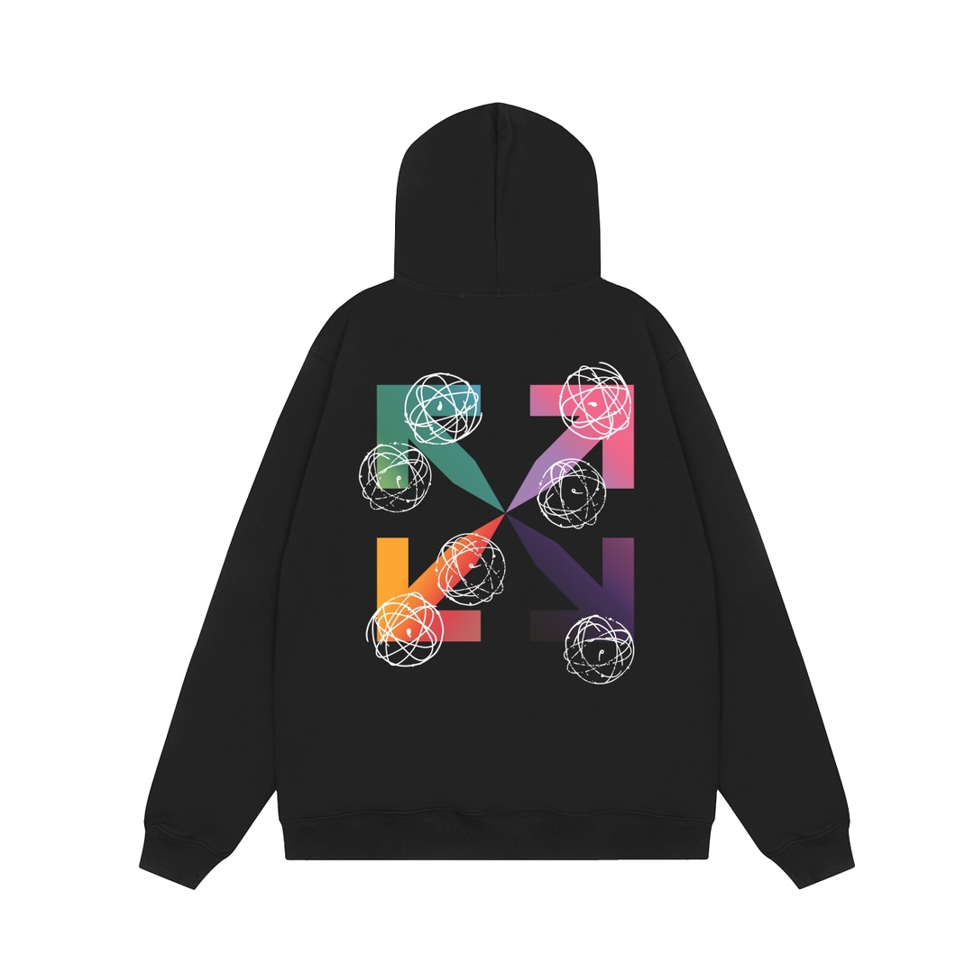 Off-White Cotton Hoodie - PerfectKickZ