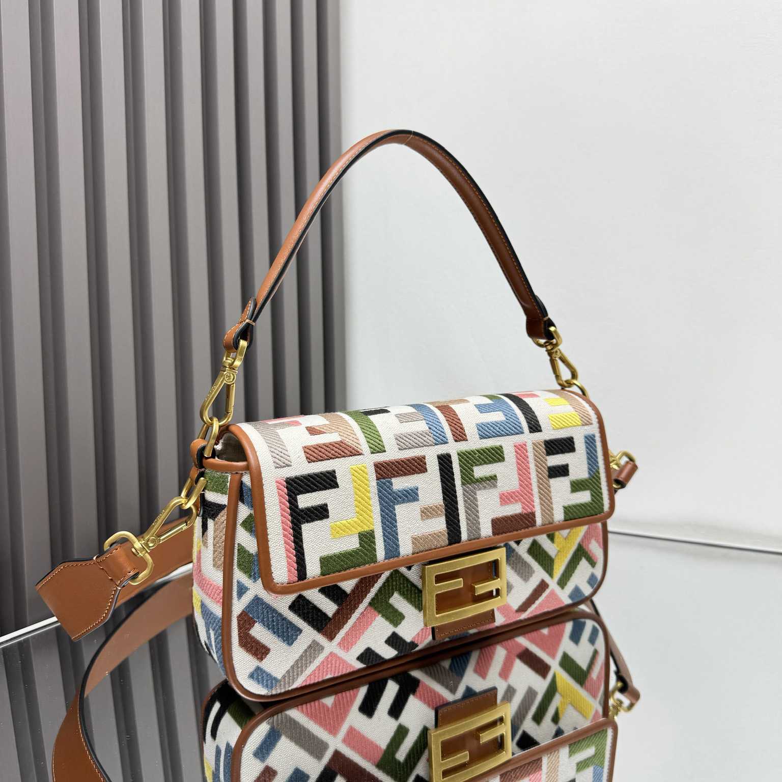 Fendi Canvas Bag (26x13x6cm) - PerfectKickZ