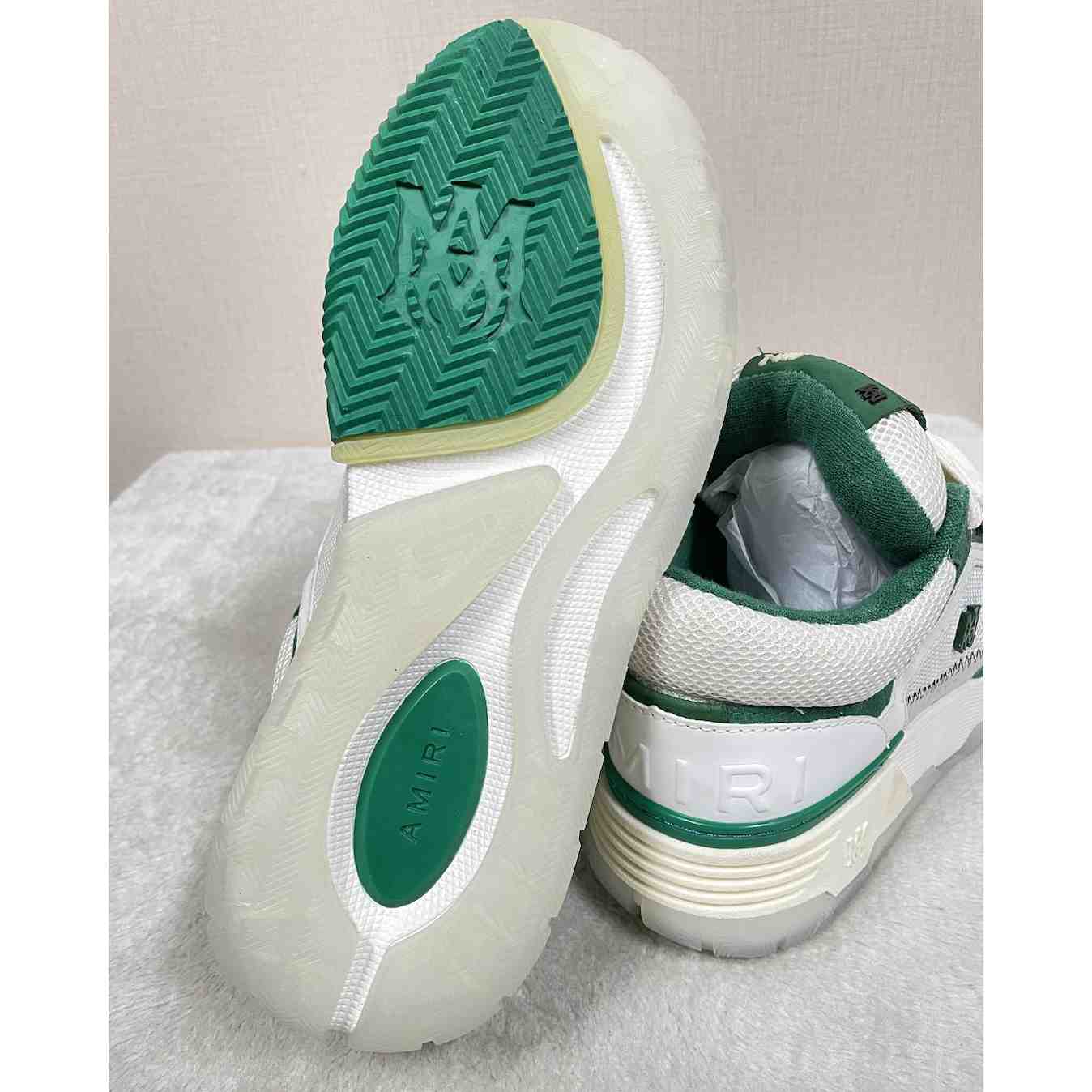 Amiri MA-1 Low Top Lace Up Sneakers - PerfectKickZ