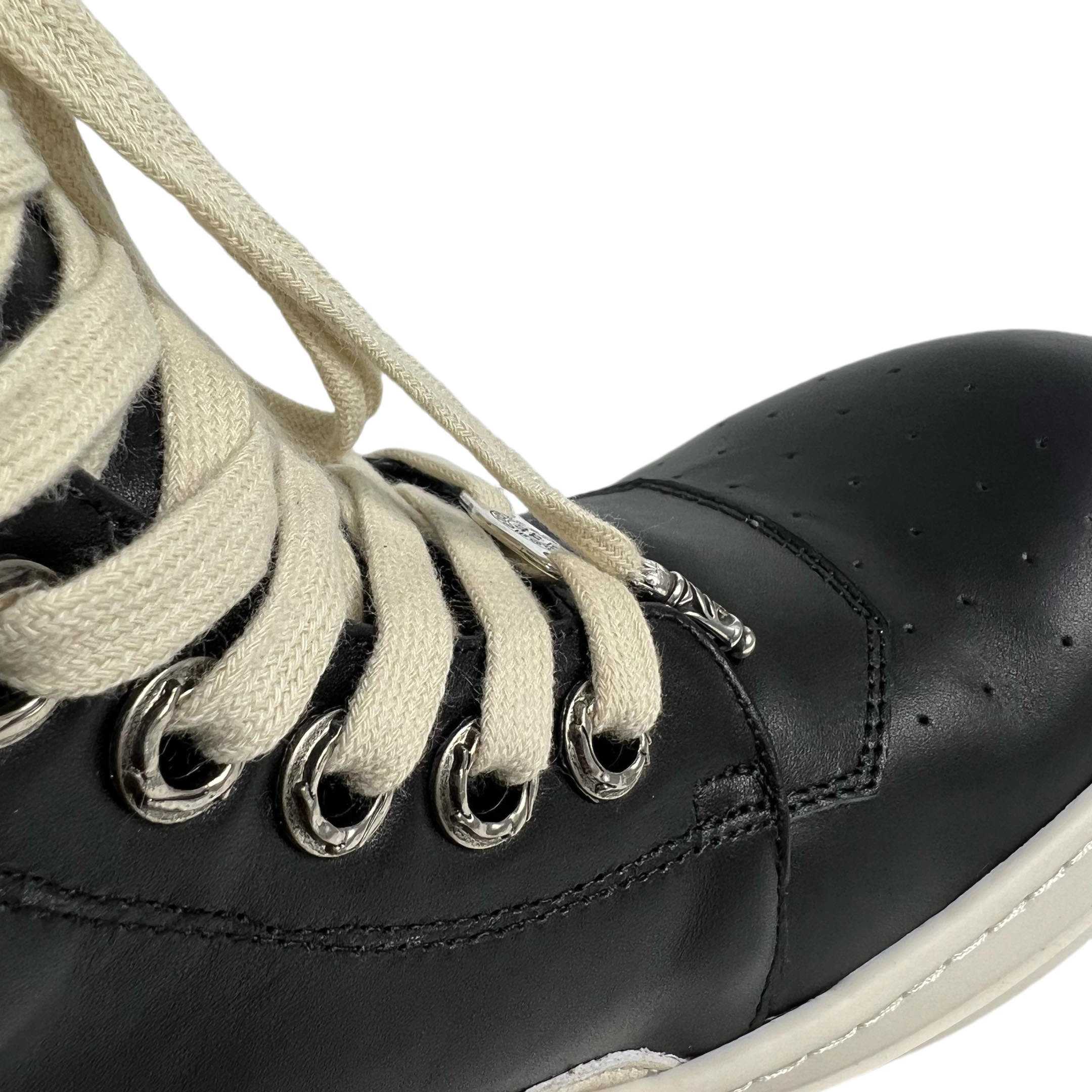 Chrome Hearts x Rick Owens Geobasket High 'Black' - PerfectKickZ