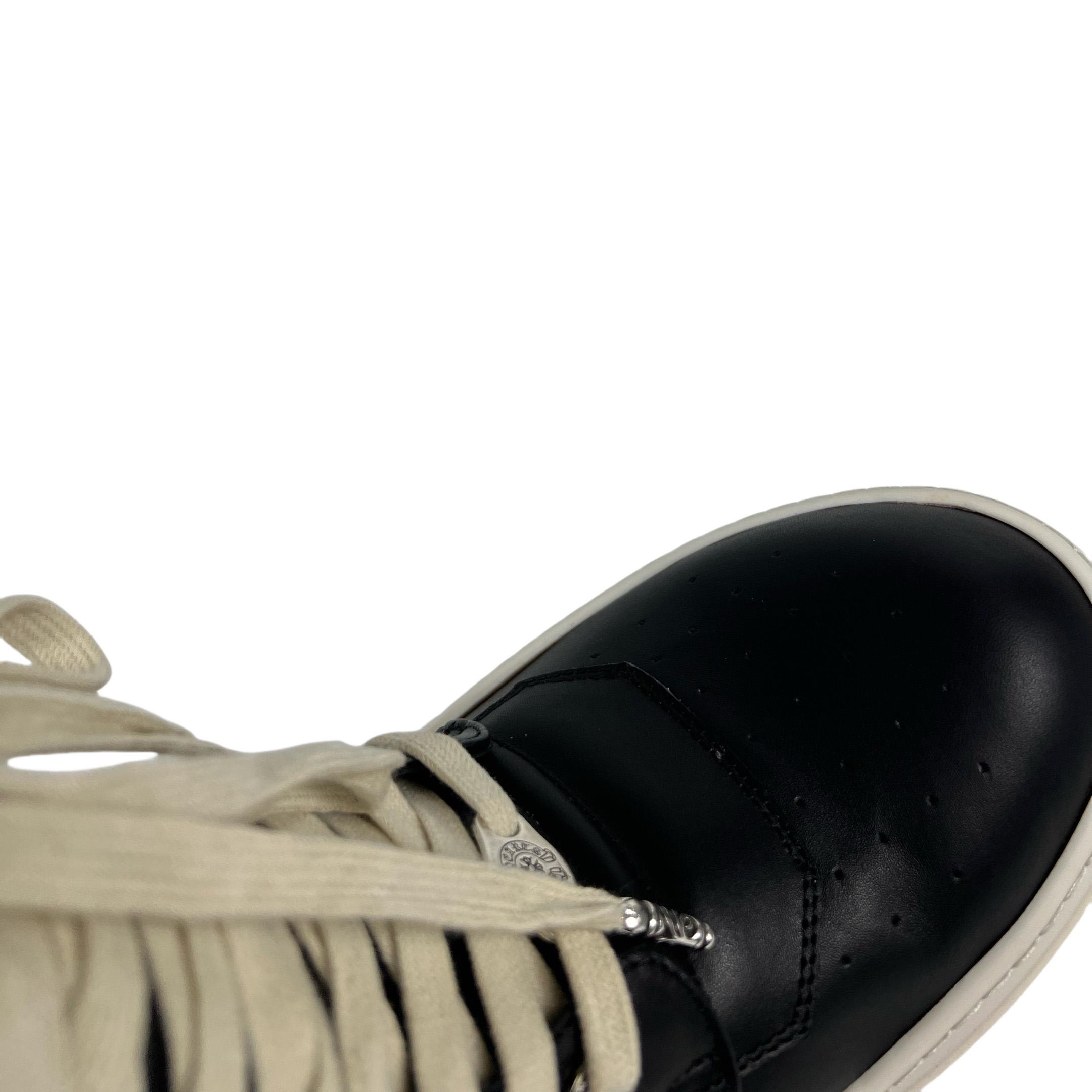Chrome Hearts x Rick Owens Geobasket High 'Black' - PerfectKickZ
